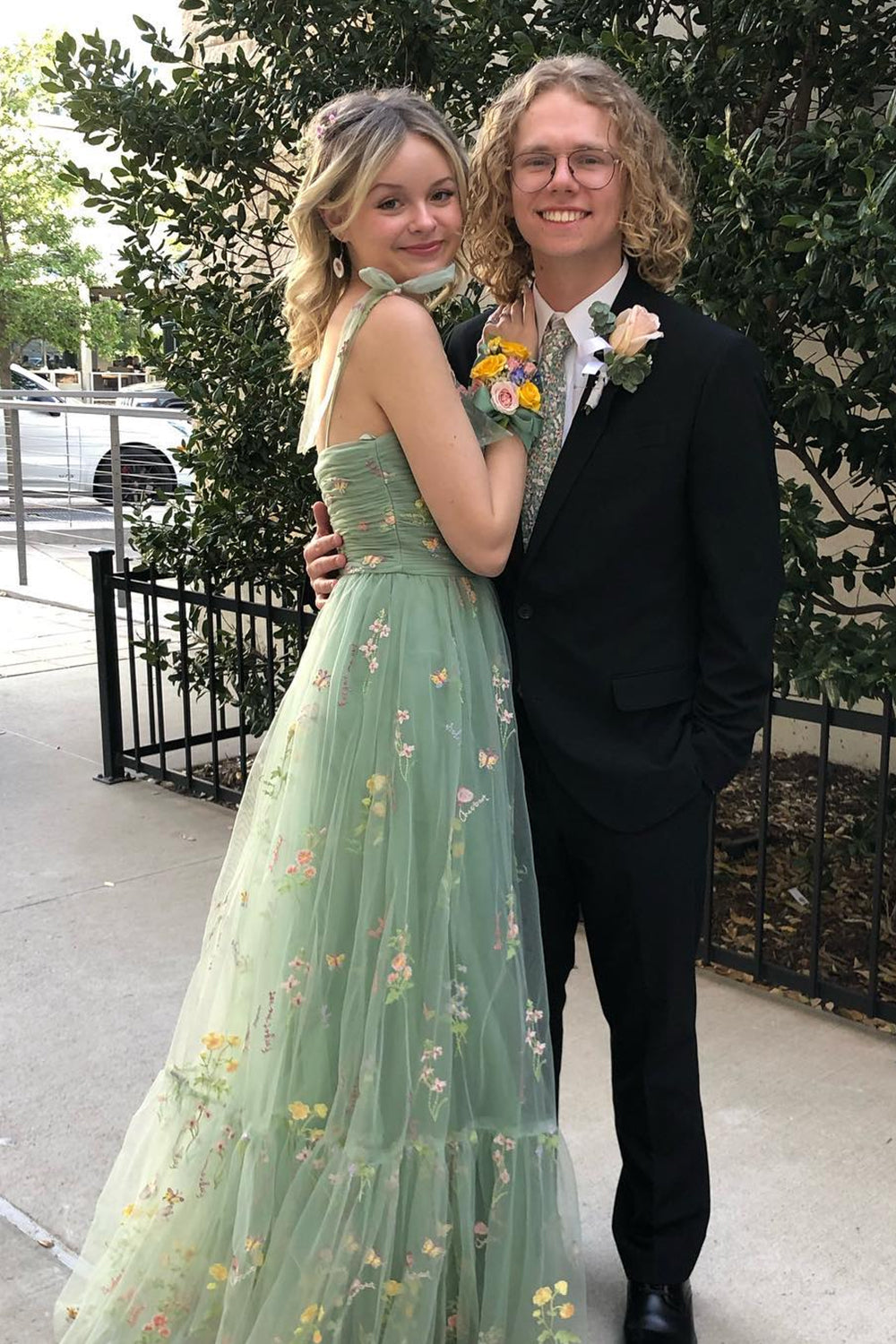 Rowan |A Line Sweetheart Long Prom Dress with Embroidery - Prom Dress - DYAVOR®
