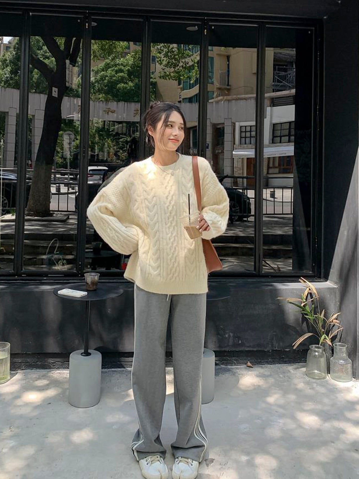 Vintage Twisted Knit Sweater: 2023 New Arrival Loose-Fit Retro Women's Sweater for Cozy Fall-Winter Outerwear - - DYAVOR®