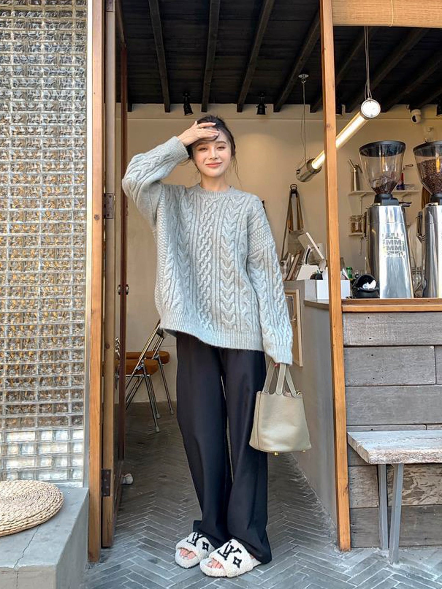 Vintage Twisted Knit Sweater: 2023 New Arrival Loose-Fit Retro Women's Sweater for Cozy Fall-Winter Outerwear - - DYAVOR®