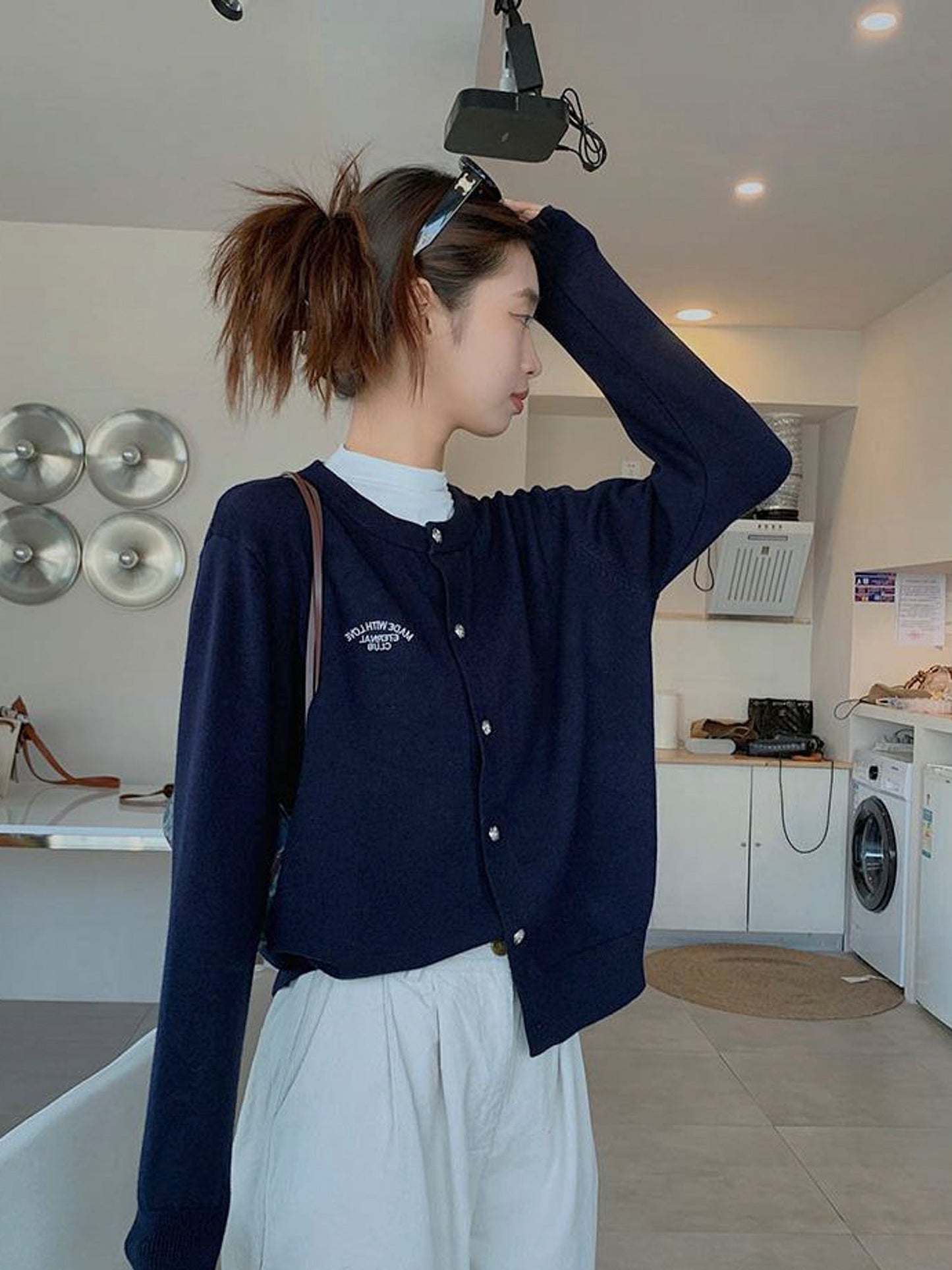 Letter Embroidery Knit Sweater: A Stylish and Slimming Choice for Your Fall and Winter Wardrobe in 2023 - - DYAVOR®
