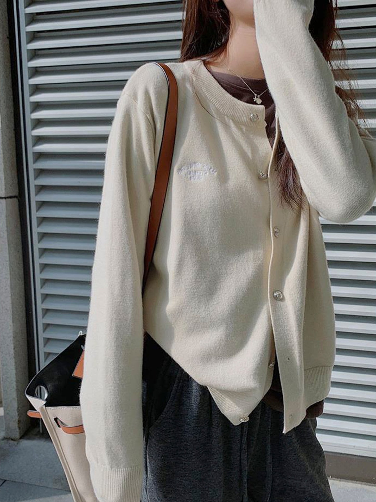 Letter Embroidery Knit Sweater: A Stylish and Slimming Choice for Your Fall and Winter Wardrobe in 2023 - - DYAVOR®