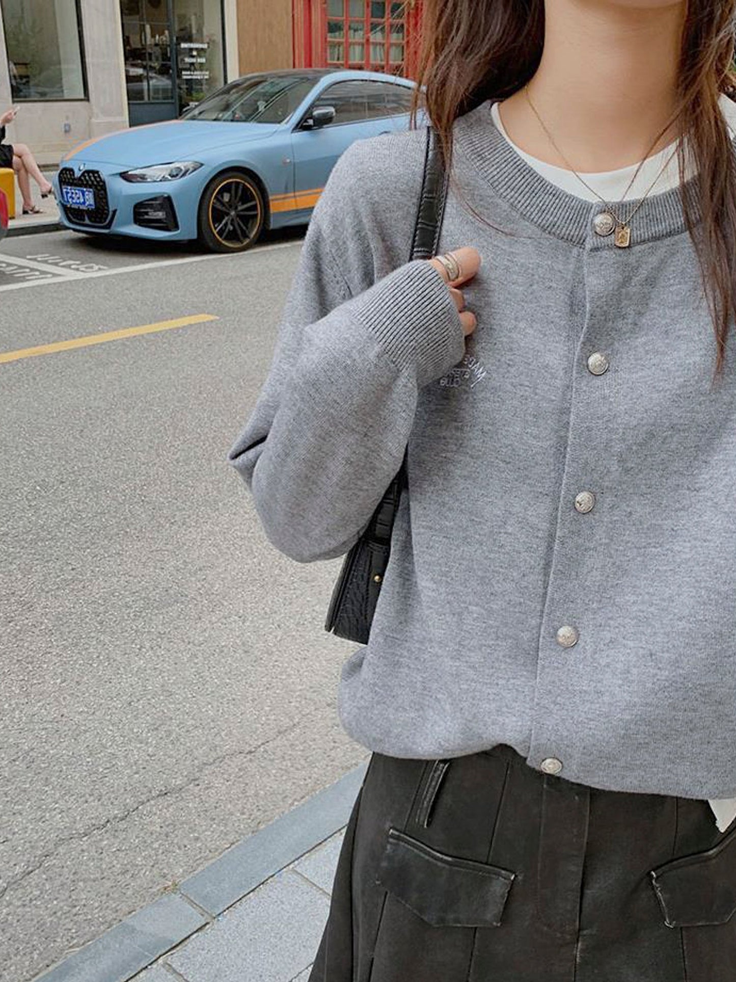 Letter Embroidery Knit Sweater: A Stylish and Slimming Choice for Your Fall and Winter Wardrobe in 2023 - - DYAVOR®