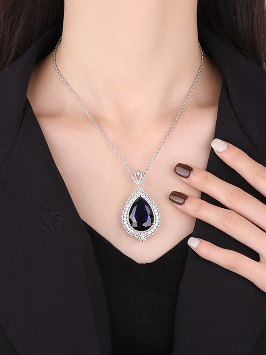 Alluring Ruby Pendant MSE033108 - Necklaces - DYAVOR®