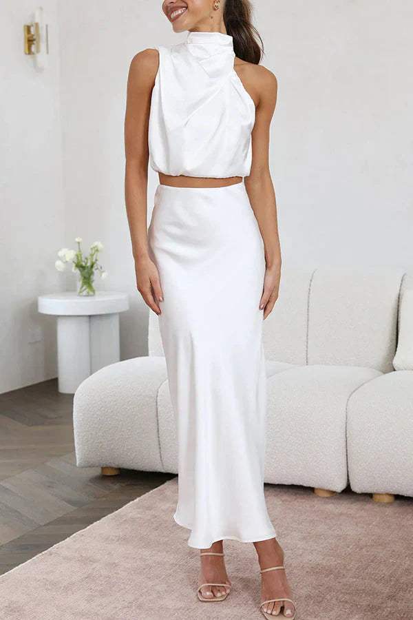 Elegant ladies set with top and long skirt - 05/112024 1 - DYAVOR®