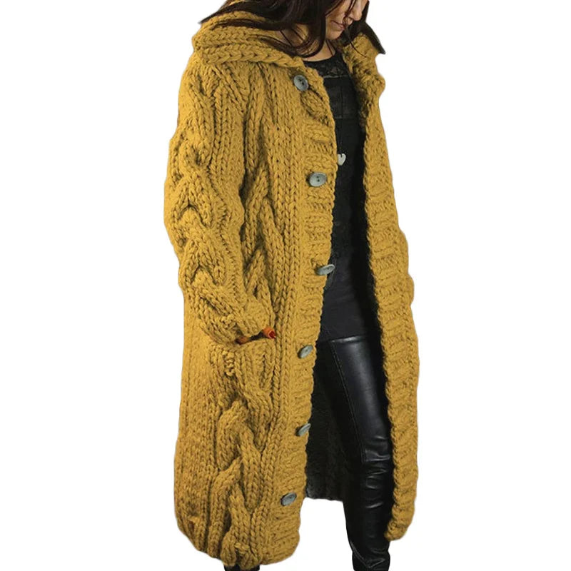 Nina - Stylish Thick Cardigan - 07/112024 2 - DYAVOR®