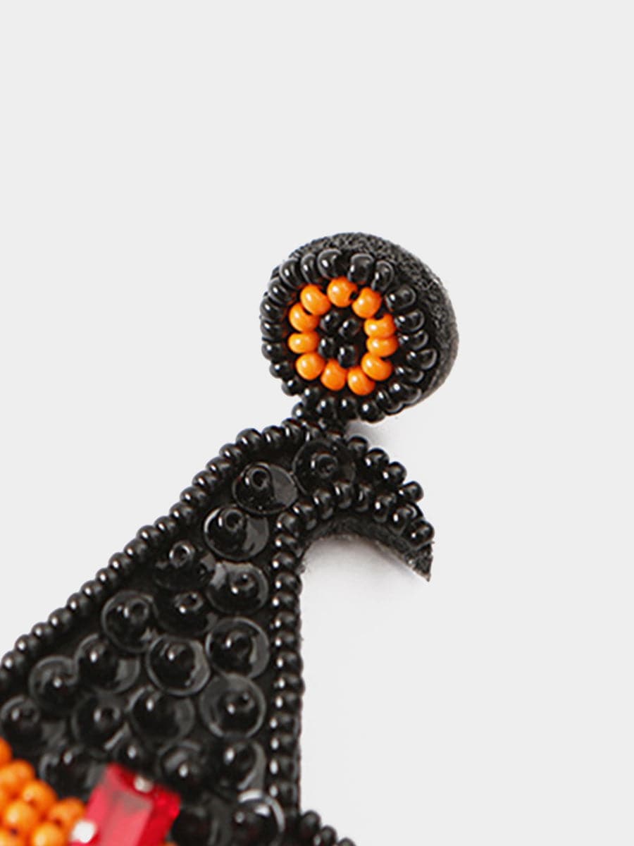 Halloween Hat Earrings Creative Earrings MSE00159 - Earrings - DYAVOR®
