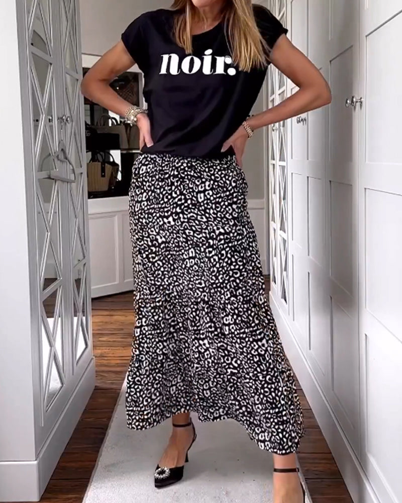 Casual printed long skirt - 07/112024 3 - DYAVOR®