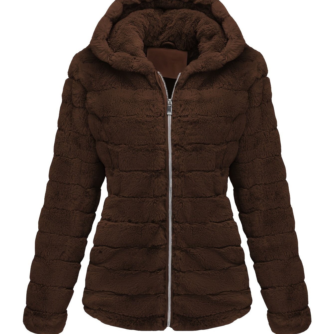 Elise | Stylish solid color teddy coat - 07/112024 1 - DYAVOR®