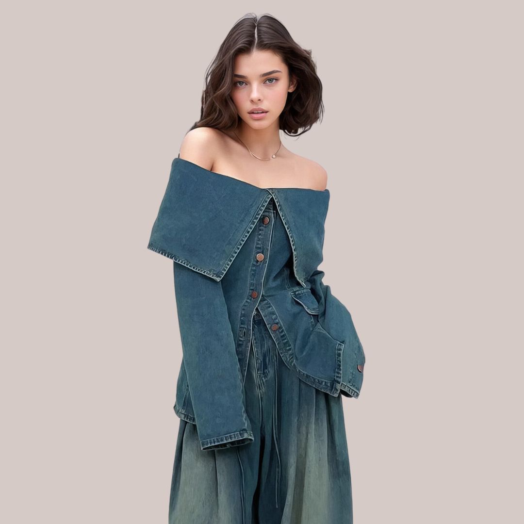 Johanna | Stylish denim jacket - 07/112024 3 - DYAVOR®