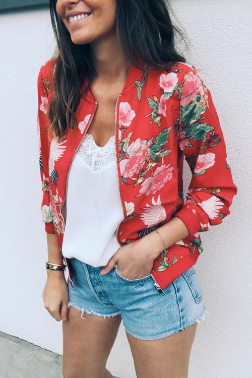 Spring Vibe Floral Print Jacket - 3 Colors - Top - DYAVOR®