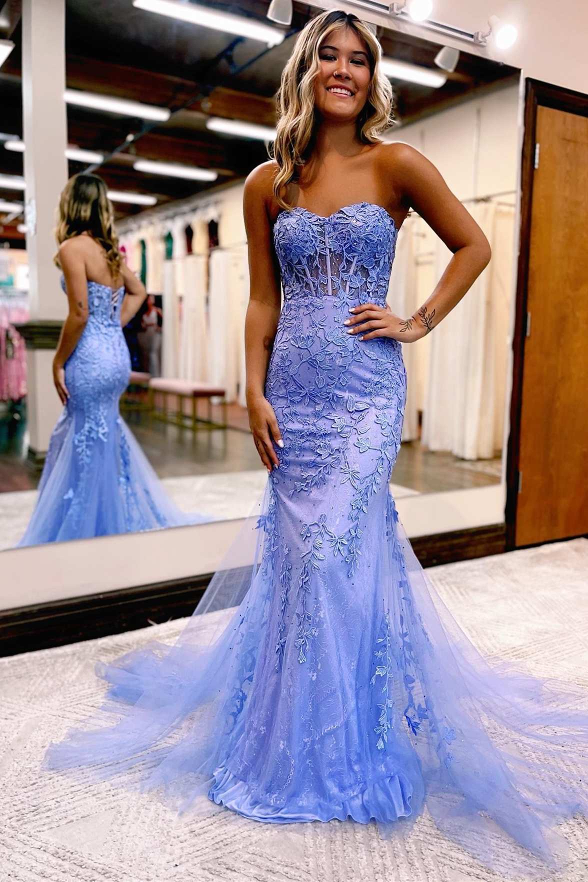 Tinsley |Mermaid Sweetheart Tulle Lace Prom Dress - Prom Dress - DYAVOR®