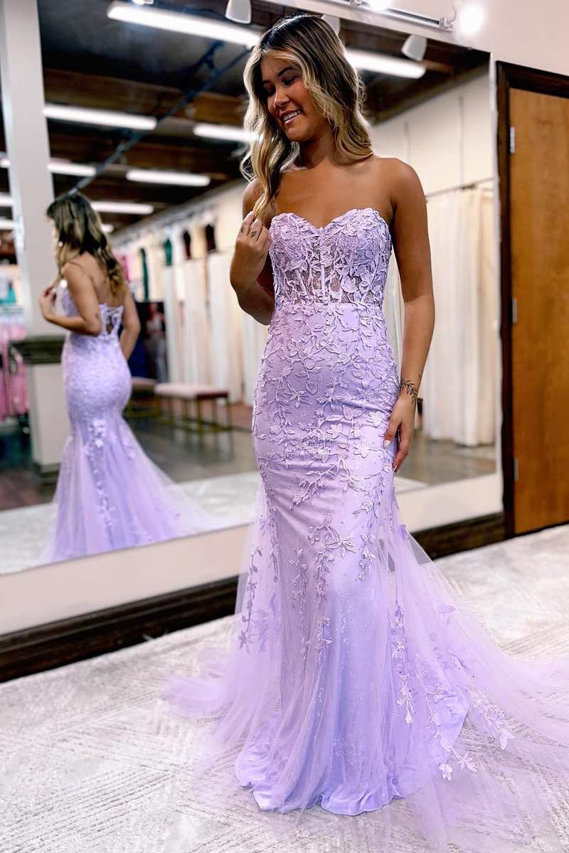 Tinsley |Mermaid Sweetheart Tulle Lace Prom Dress - Prom Dress - DYAVOR®