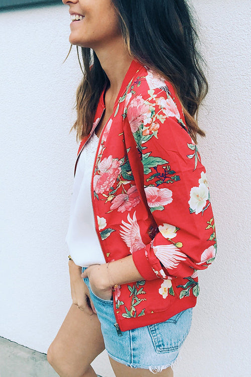 Spring Vibe Floral Print Jacket - 3 Colors - Top - DYAVOR®