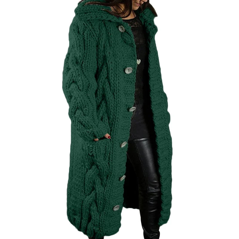 Nina - Stylish Thick Cardigan - 07/112024 2 - DYAVOR®