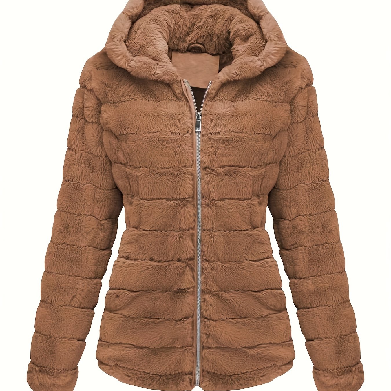 Elise | Stylish solid color teddy coat - 07/112024 1 - DYAVOR®