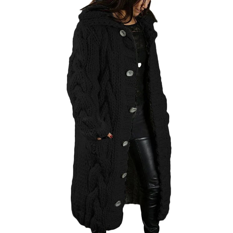Nina - Stylish Thick Cardigan - 07/112024 2 - DYAVOR®