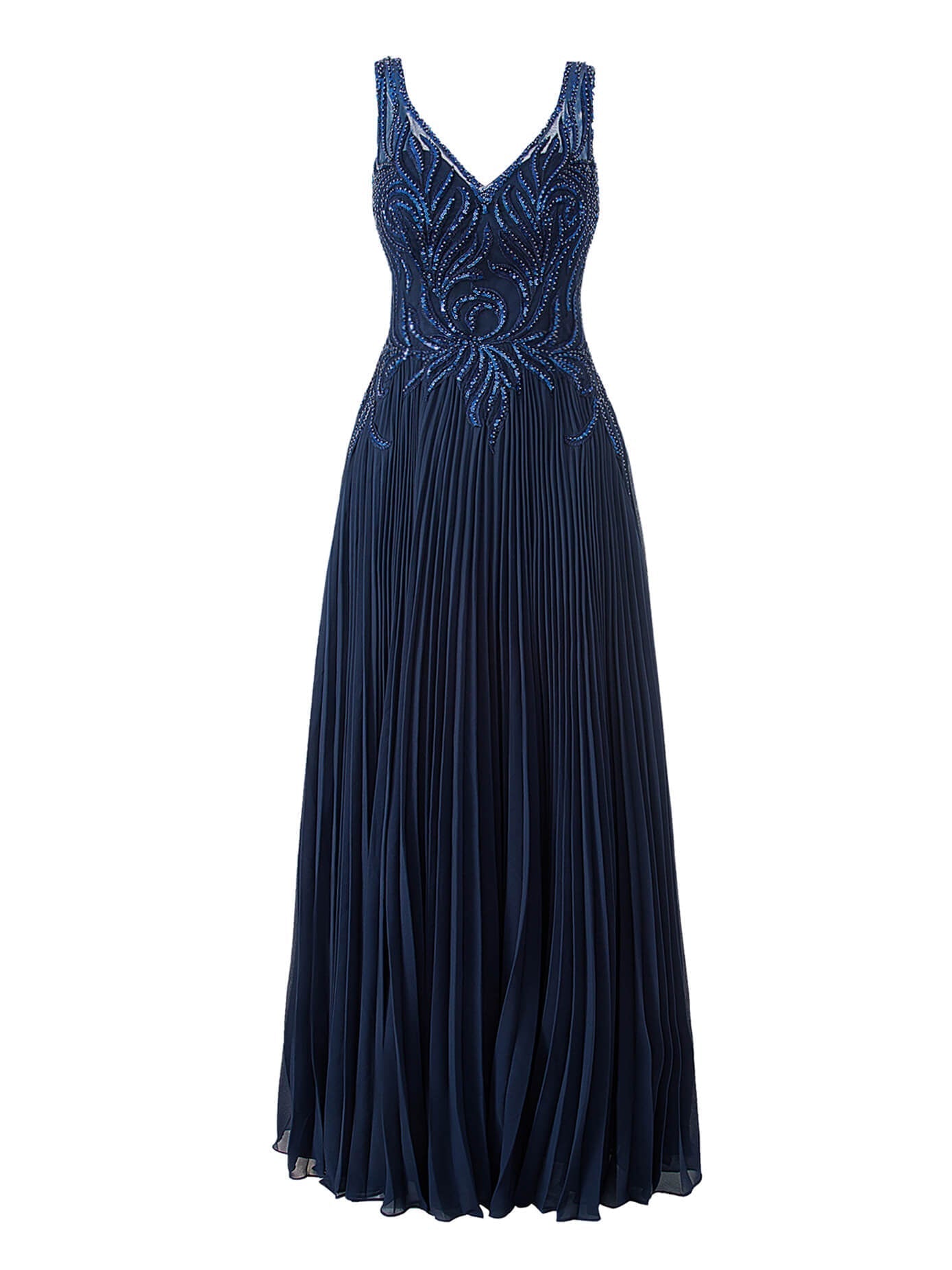 Abigail Dark Green | A-line V-neck Chiffon Prom Dress - Prom Dresses - DYAVOR®