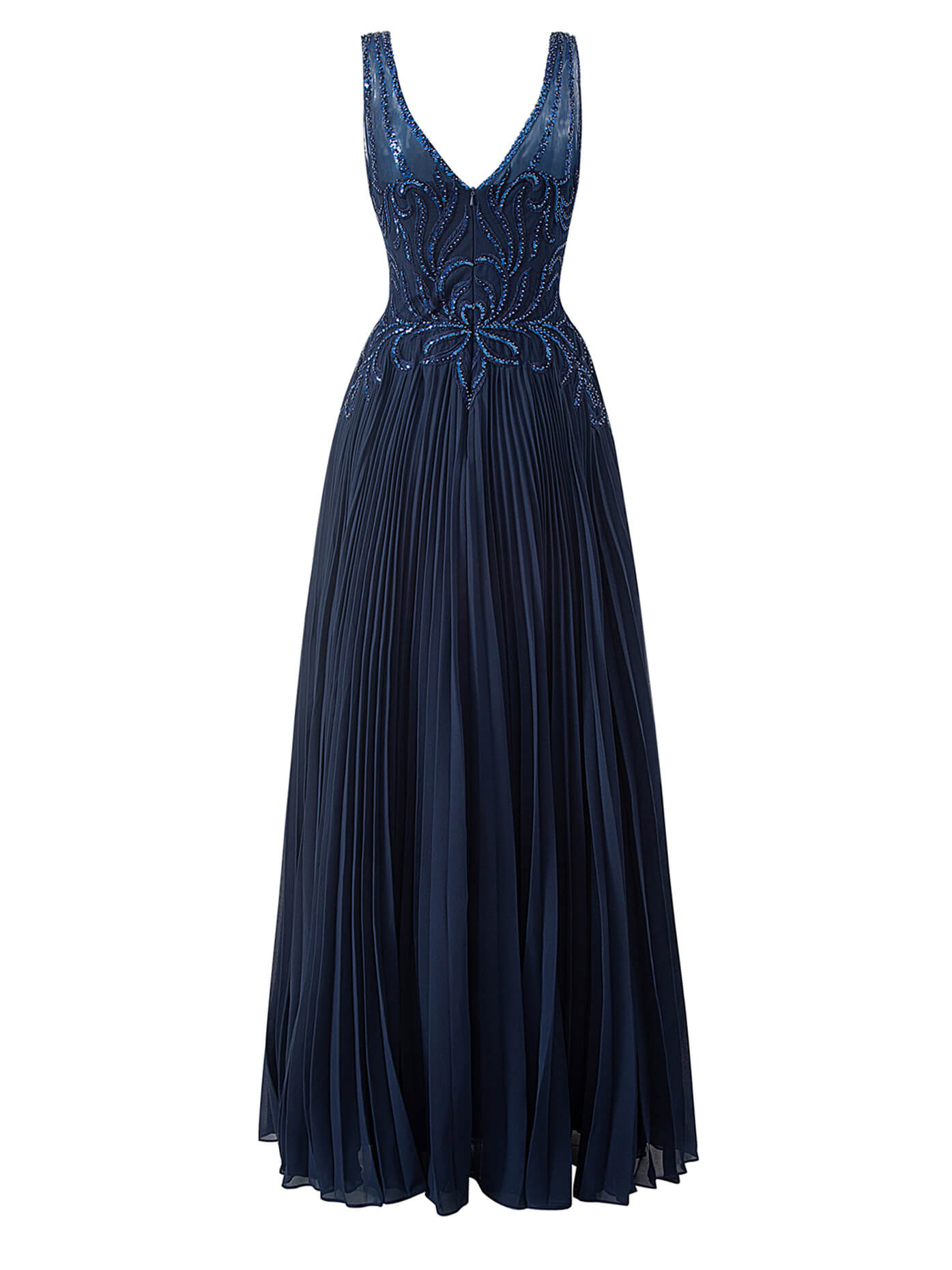 Abigail Dark Green | A-line V-neck Chiffon Prom Dress - Prom Dresses - DYAVOR®