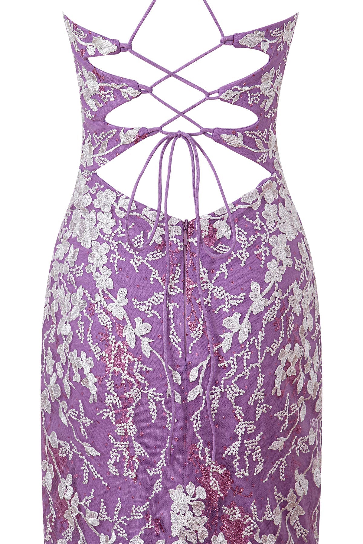 Savannah | Sheath Short Spaghetti Straps Lace Homecoming Dress - Cocktail Dress - DYAVOR®