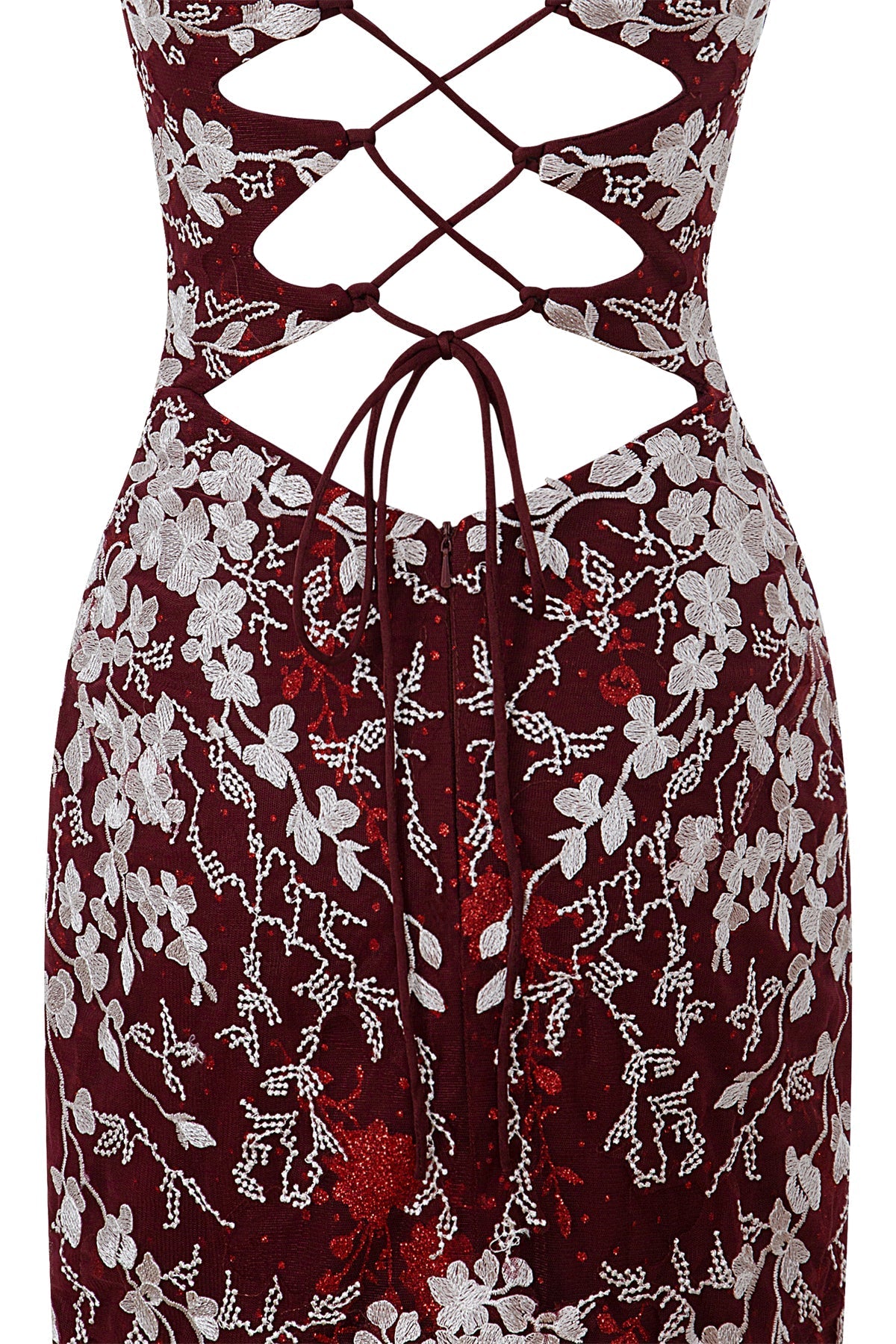 Savannah | Sheath Short Spaghetti Straps Lace Homecoming Dress - Cocktail Dress - DYAVOR®