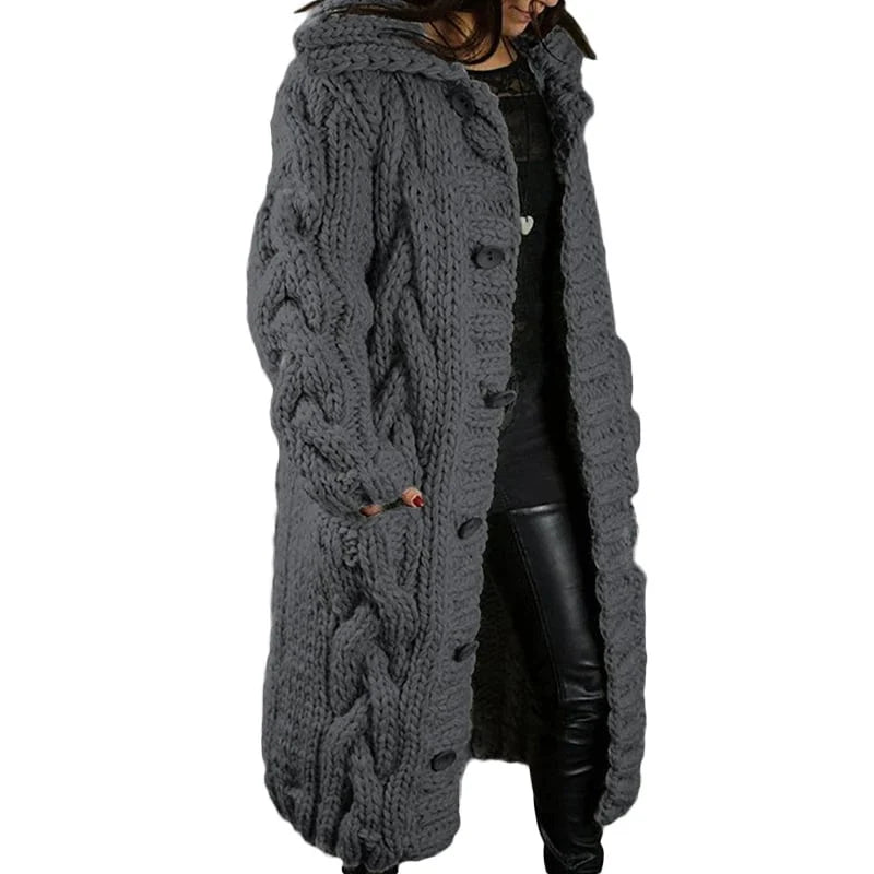 Nina - Stylish Thick Cardigan - 07/112024 2 - DYAVOR®