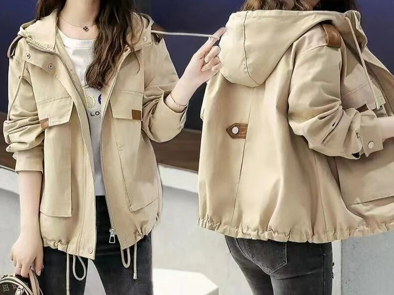Jasmine - Long sleeve jacket with hood. - 07/112024 2 - DYAVOR®