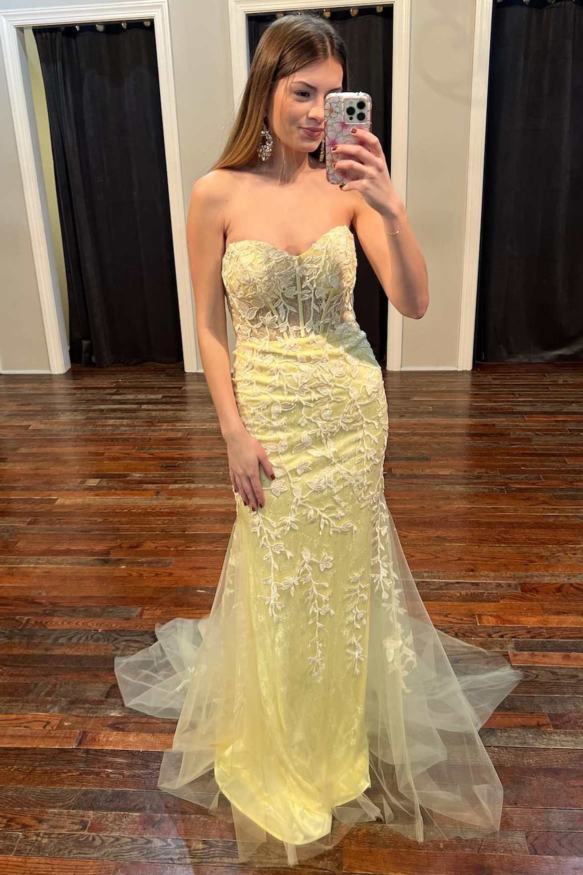 Tinsley |Mermaid Sweetheart Tulle Lace Prom Dress - Prom Dress - DYAVOR®