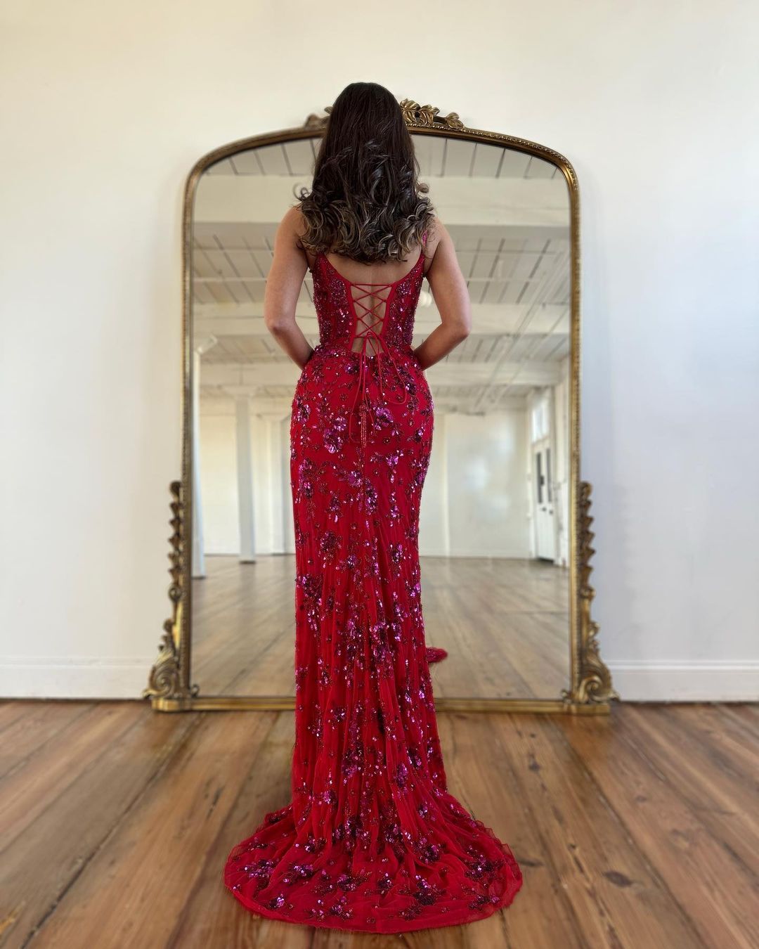 Alexia | Charming Mermaid Straps Prom Dresses with Beading - Prom Dress - DYAVOR®