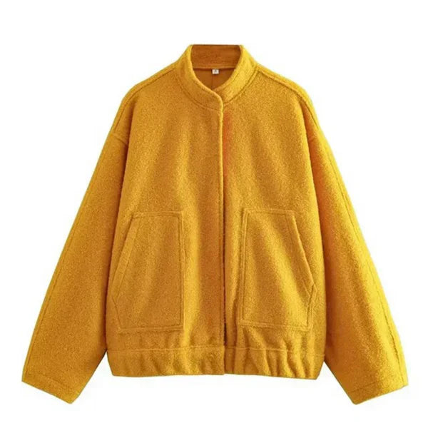 Elara | oversize bomber jacket - - DYAVOR®
