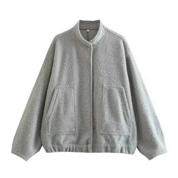 Elara | oversize bomber jacket - - DYAVOR®