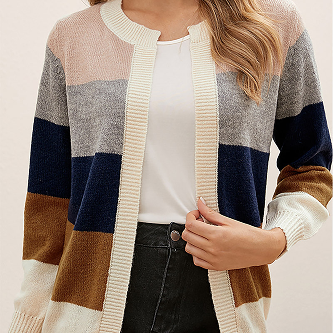 Nice cardigan with thick stripes - 07/112024 3 - DYAVOR®