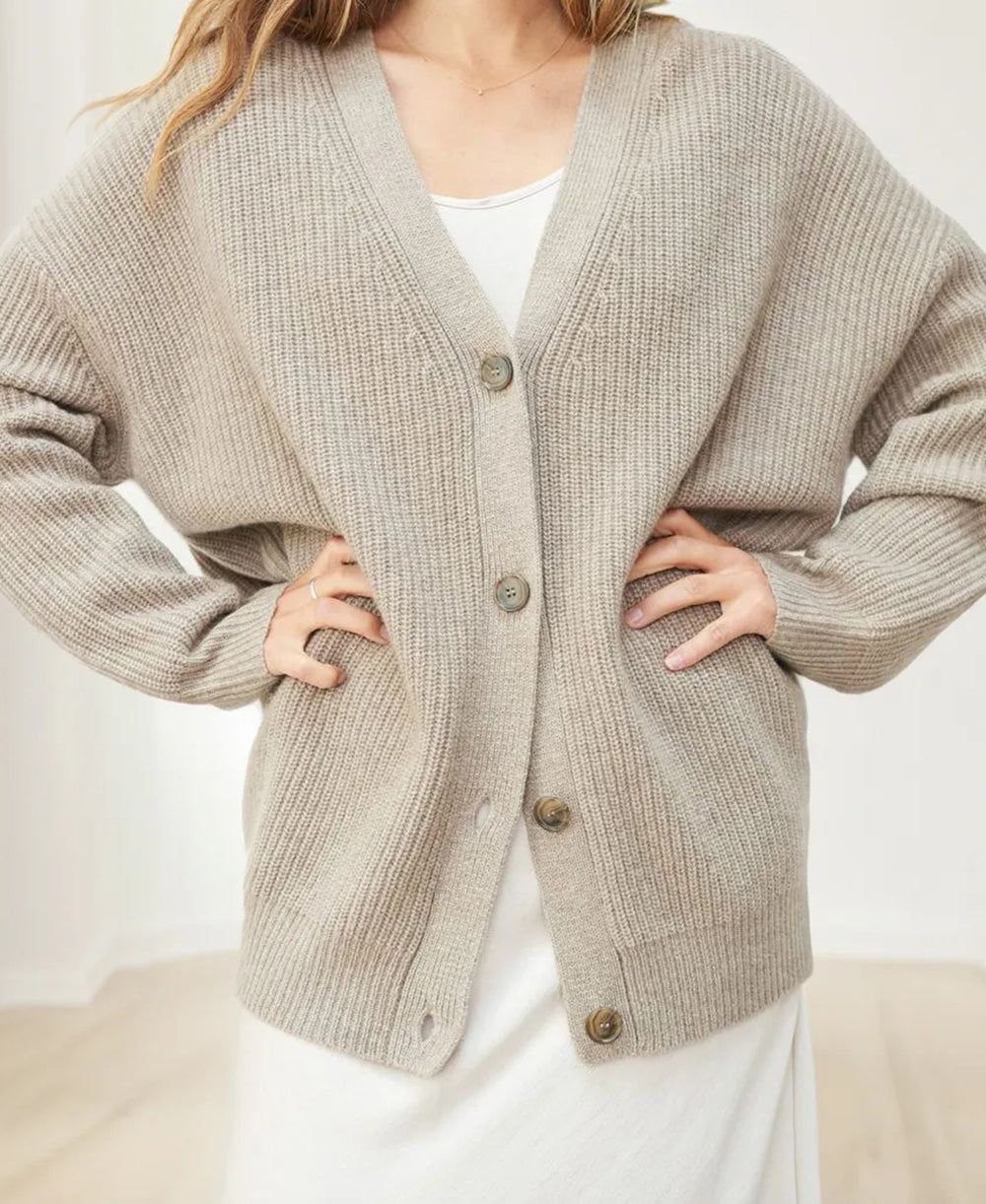 Riya - Cozy cardigan with buttons for Women