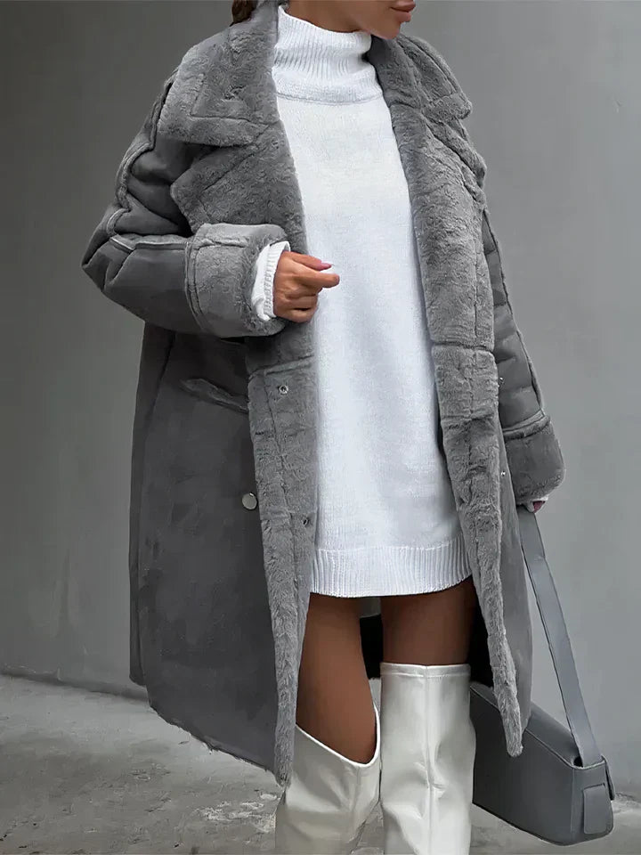 Cova - windproof teddy coat for women - - DYAVOR®