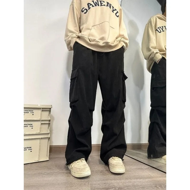 Alina - Corduroy Cargo pants in Harajuku style. - 07/112024 3 - DYAVOR®