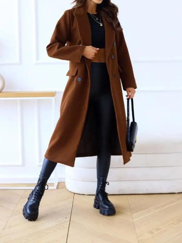 Elegant warm winter coat - Derine - 26/102024 1 - DYAVOR®