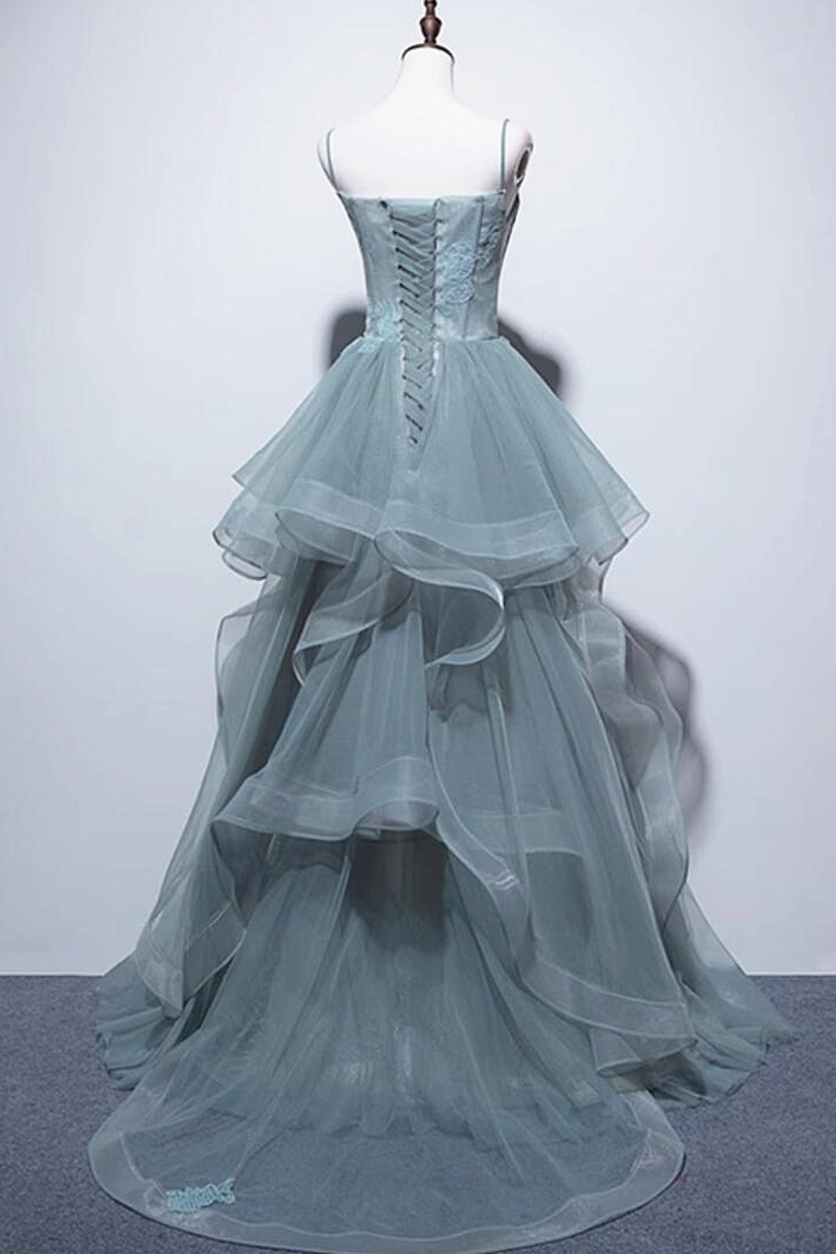 Green Lace Long Prom Dresses, Green Lace Long Formal Evening Dresses - Prom Dress - DYAVOR®