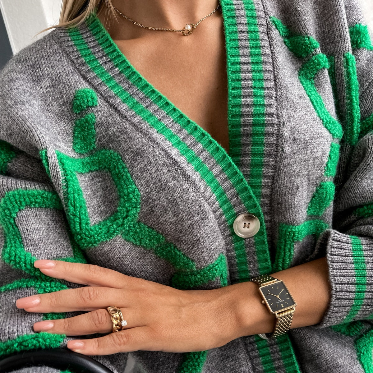'Aliya' Cardigan - - DYAVOR®