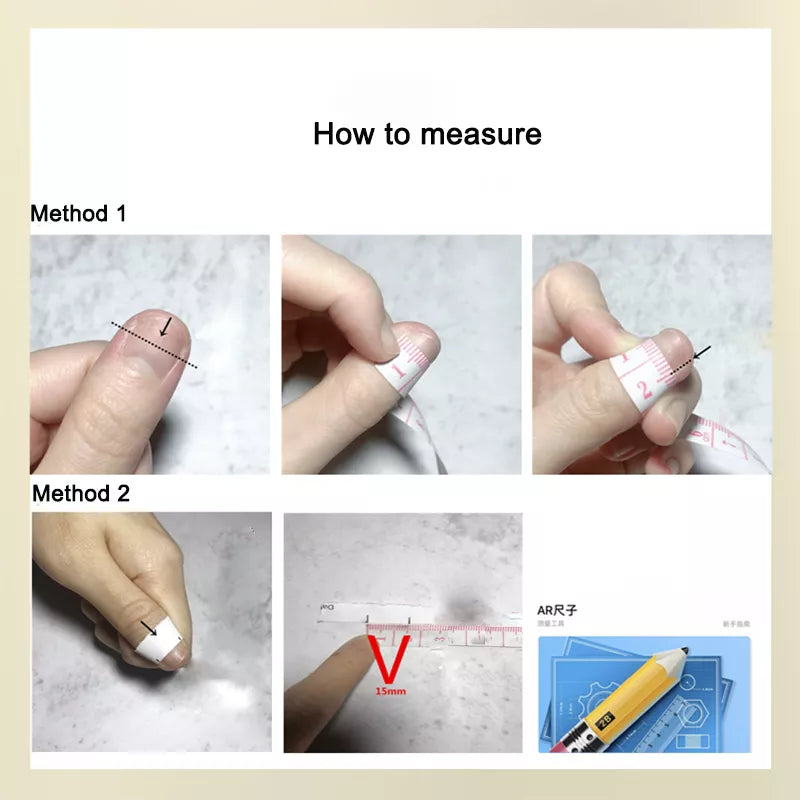 Handmade Almond Press On Nail Reusable French Colorful Fake Nails Full Cover Artificial Manicuree Wearable Orange Nail Store - - DYAVOR®