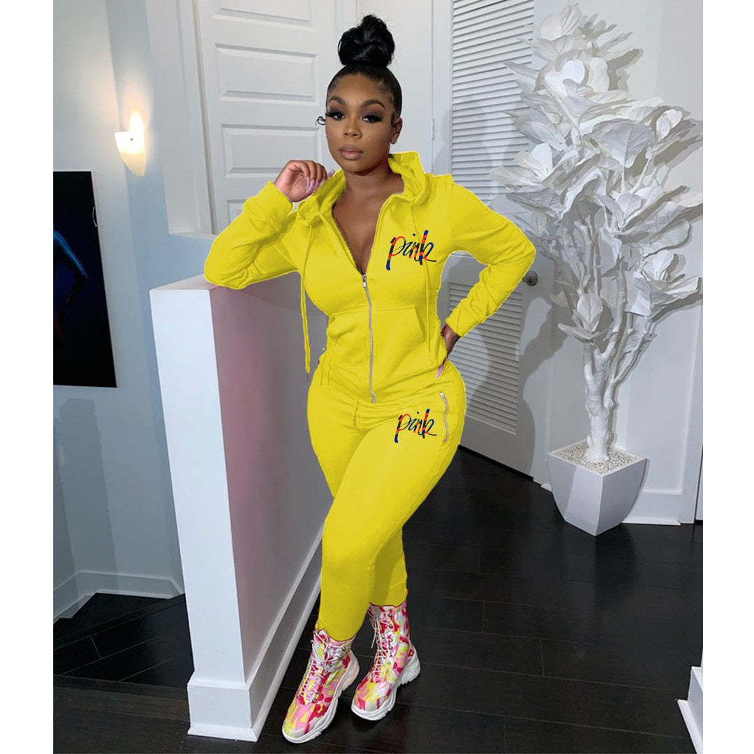 PINK letters two-piece suit - 11/162024 1 - DYAVOR®