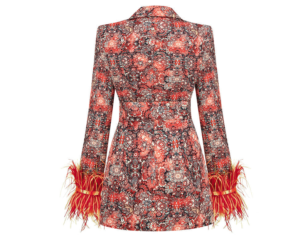 Formal Floral Short Blazers - Blazers - DYAVOR®