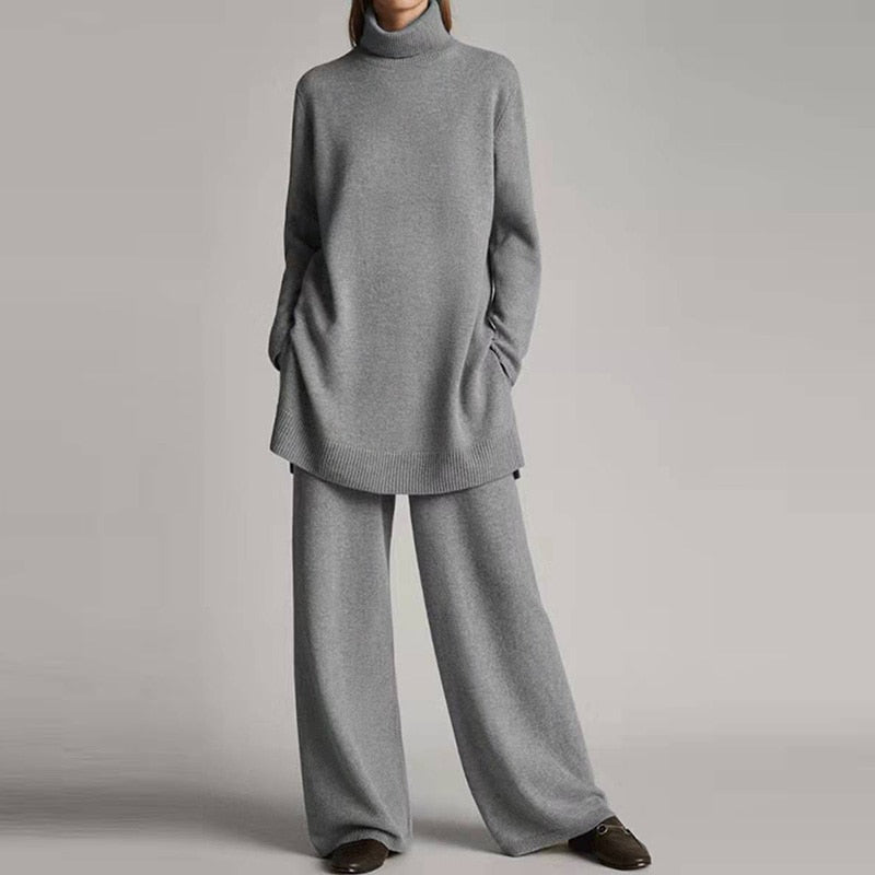 High Quality Turtleneck and Pants Set | Elastic and Hardwearing - 11/162024 1 - DYAVOR®