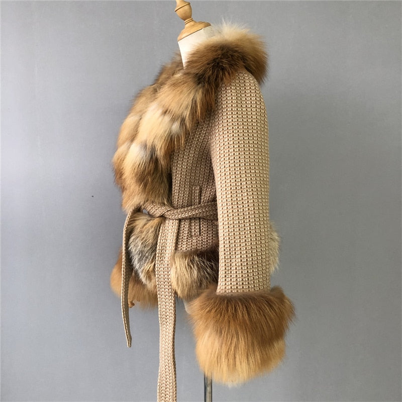 Cashmere Luxury Short Jacket - Jackets - DYAVOR®