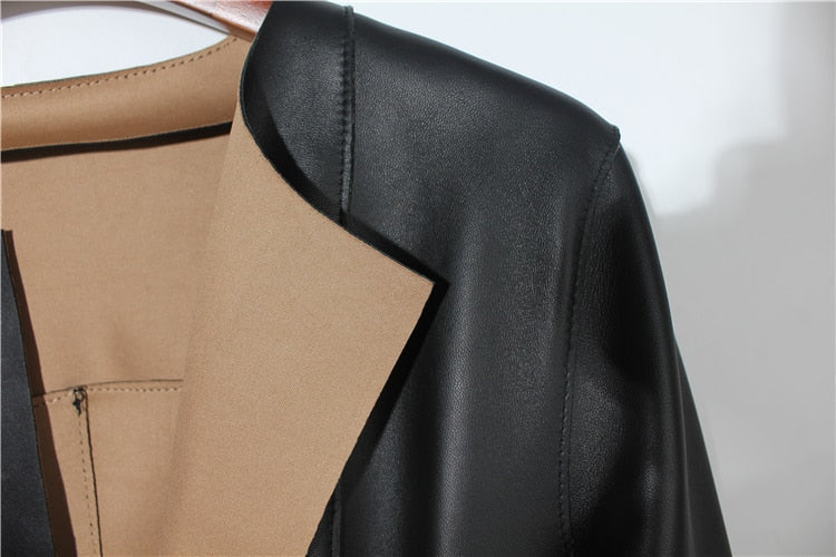 Genuine Leather Jacket Streetwear - Coats & Jackets - DYAVOR®
