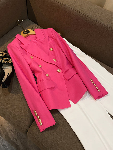 'Leosoxs' Pink Blazer - - DYAVOR®