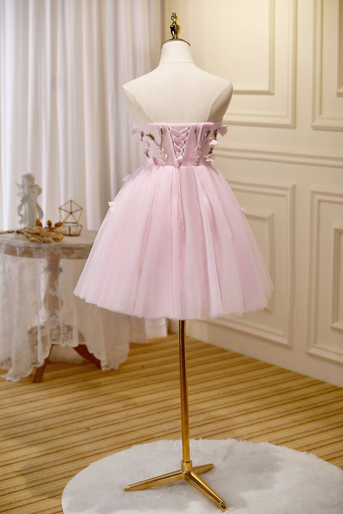 Wisteria |A-line Tulle Short Homecoming Dress - Homecoming Dress - DYAVOR®