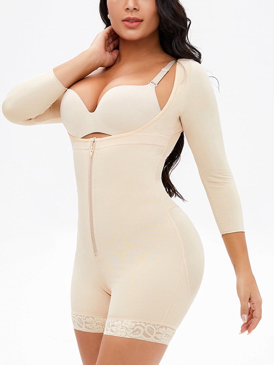 Long Sleeve Tummy Control Body Shaper MSS10018 - Bodysuit - DYAVOR®