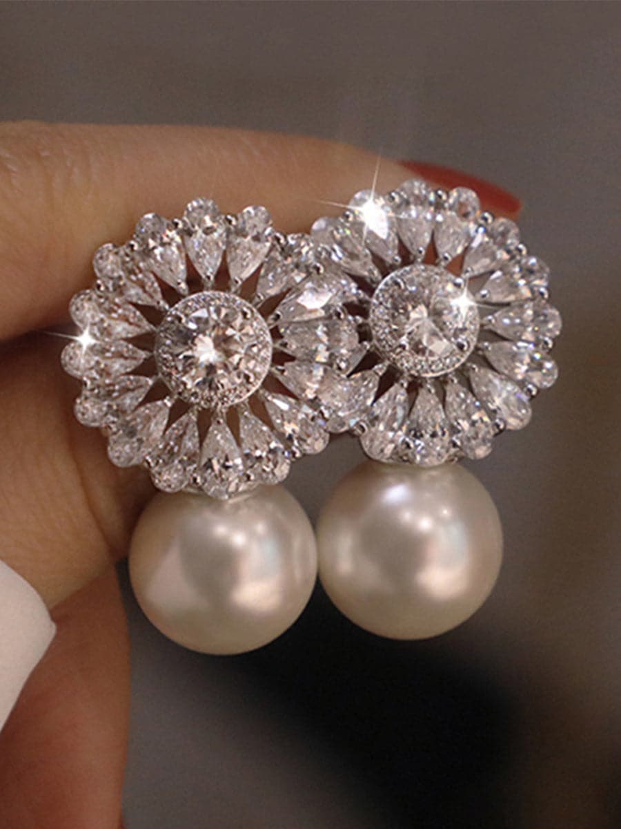 Baroque Pearl Earrings MSE033106 - Earrings - DYAVOR®