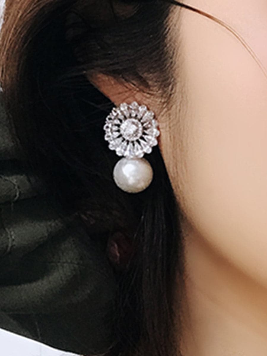 Baroque Pearl Earrings MSE033106 - Earrings - DYAVOR®