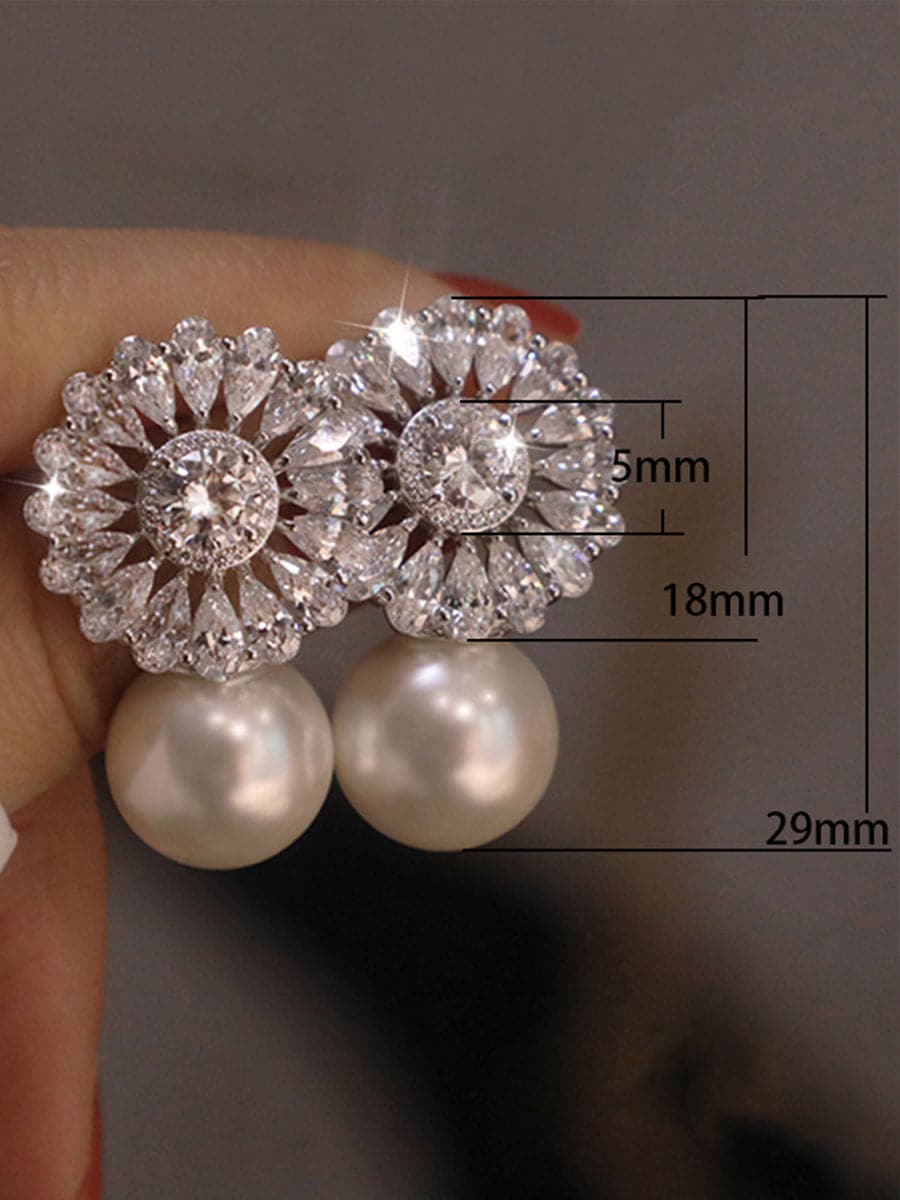 Baroque Pearl Earrings MSE033106 - Earrings - DYAVOR®