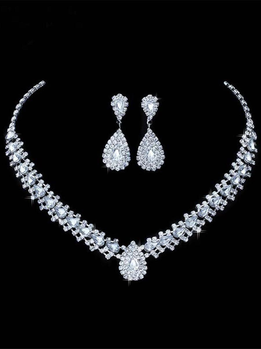 Formal Rhinestone Jewelry Set MSE033125 - Apparel & Accessories - DYAVOR®